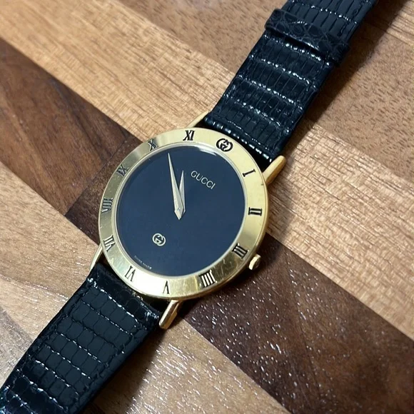 Gucci unisex watch gold plated - Picture 10 of 13